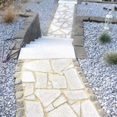 Polygonalplatten aus Quarzit